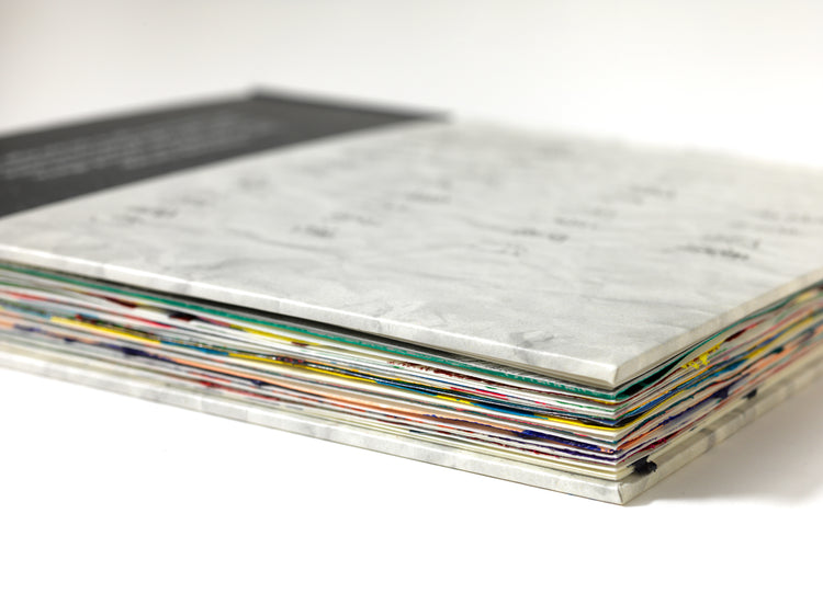 Daniel Knorr. Rinde. Offset print, flexographic prints and drawings. Signed, numbered and dated by Daniel Knorr. Edition of 100