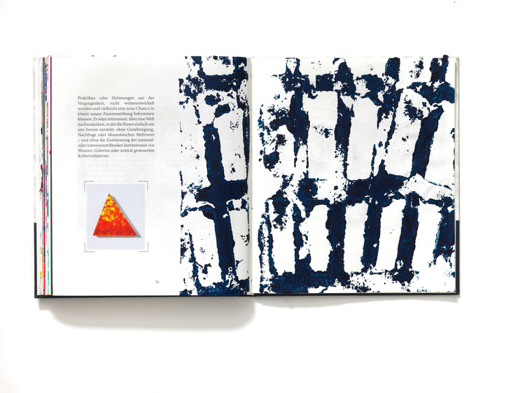 Daniel Knorr. Rinde. Offset print, flexographic prints and drawings. Signed, numbered and dated by Daniel Knorr. Edition of 100