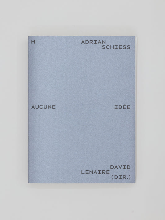 Adrian Schiess. Aucune Idée