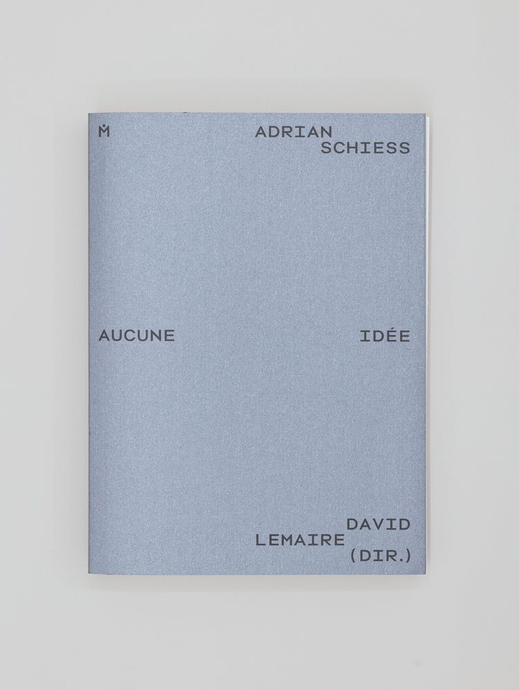 Adrian Schiess. Aucune Idée