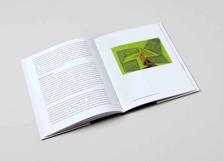 Helmut Federle. Nietzsche-Haus Sils Maria. Special edition with linocut, signed and numbered by Helmut Federle. Edition of 150