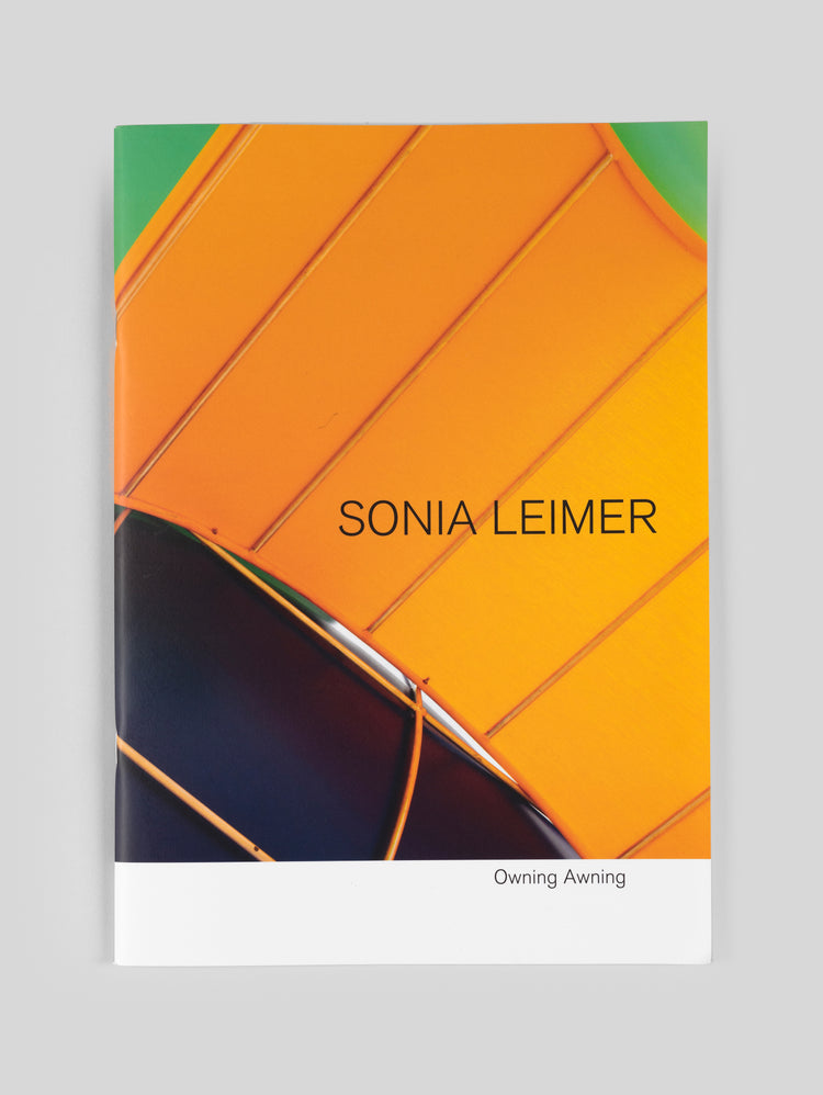 Sonia Leimer. Owning Awning