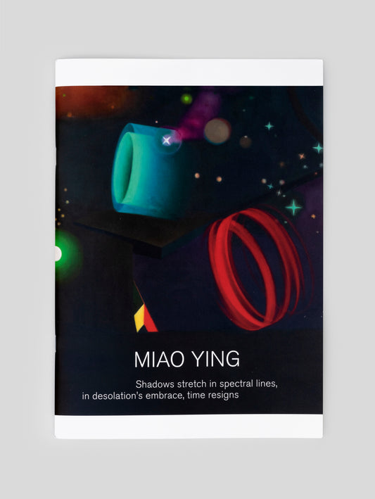 Miao Ying. Shadows stretch in spectral lines, in desolation’s embrace, time resigns
