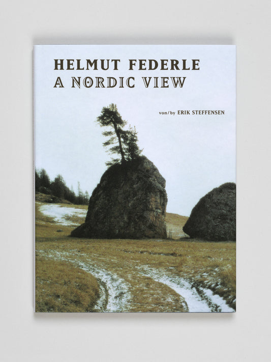 Helmut Federle. A Nordic View. Special edition with linocut, signed and numbered by Helmut Federle. Edition of 50