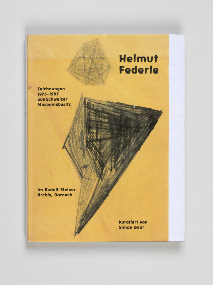 Helmut Federle. Zeichnungen 1975-1997 aus Schweizer Museumsbesitz im Rudolf Steiner Archiv, Dornach
Special edition with linocut, signed and numbered by Helmut Federle, Edition of 50